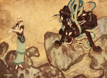 Load image into Gallery viewer, Cerberus. The Black Dog of Hades. (Cerberus