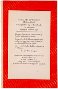 The Acts of Samson
