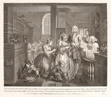 Load image into Gallery viewer, The Rake Marries an Old Maid. A Rake's Progress. Plate 5