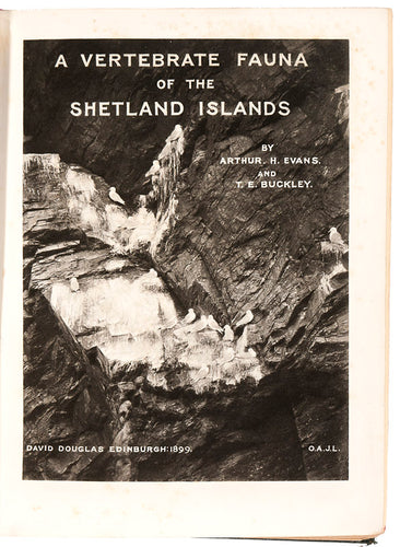 A Vertebrate Fauna of the Shetland Islands
