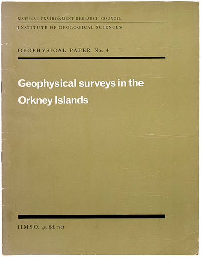 Geophysical surveys in the Orkney Islands