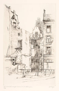 St. Paul's from Herring Pickle Street, Antwerp