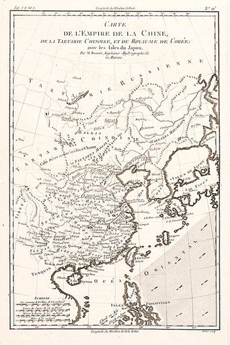 Carte De L'Empire De La Chine