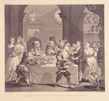 Load image into Gallery viewer, Sancho at the Feast Starved by His Physician