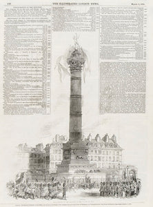 The Column of July (Colonne de Juillet