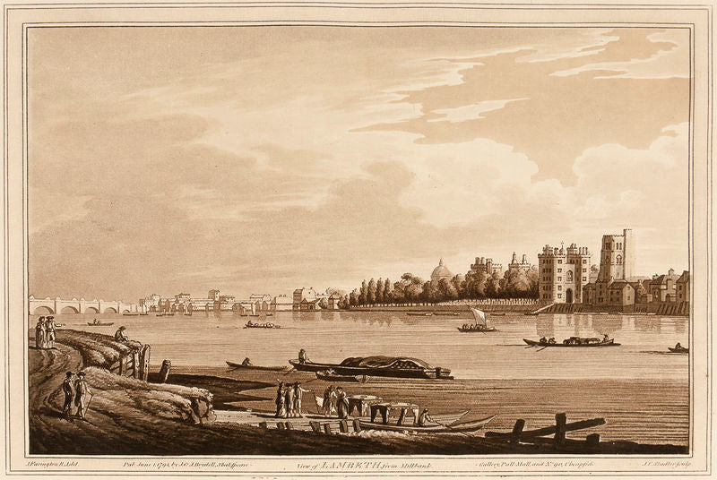 View of Lambeth, from Milbank