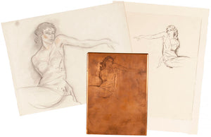 Parallèlement. Vingt-trois eaux-fortes originales de Édouard Chimot