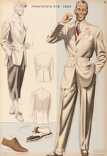 Load image into Gallery viewer, La Mode Masculine, printemps - été 1950