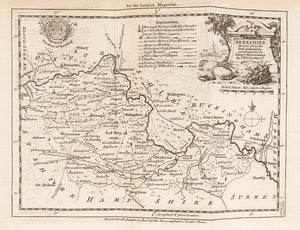 Berkshire drawn from the best Authorities and Regulated by Astronomical Observations