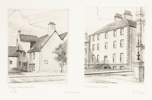 Taigh ObarThairbh or Abertarff House with Balnain House, Inverness