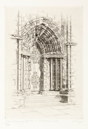 Lesser Doorway, West Front, St. Magnus Cathedral