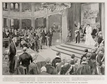 Load image into Gallery viewer, Norway's New King: King Haakon VII. taking The Oath of the