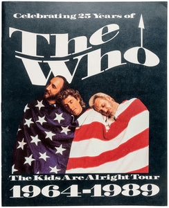 The Kids Are Alright Tour 1964-1999 programme