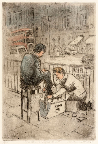 Shoe-Shine in Regent Street