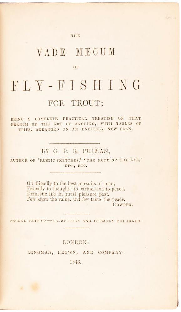 The Vade Mecum of Fly-fishing for Trout