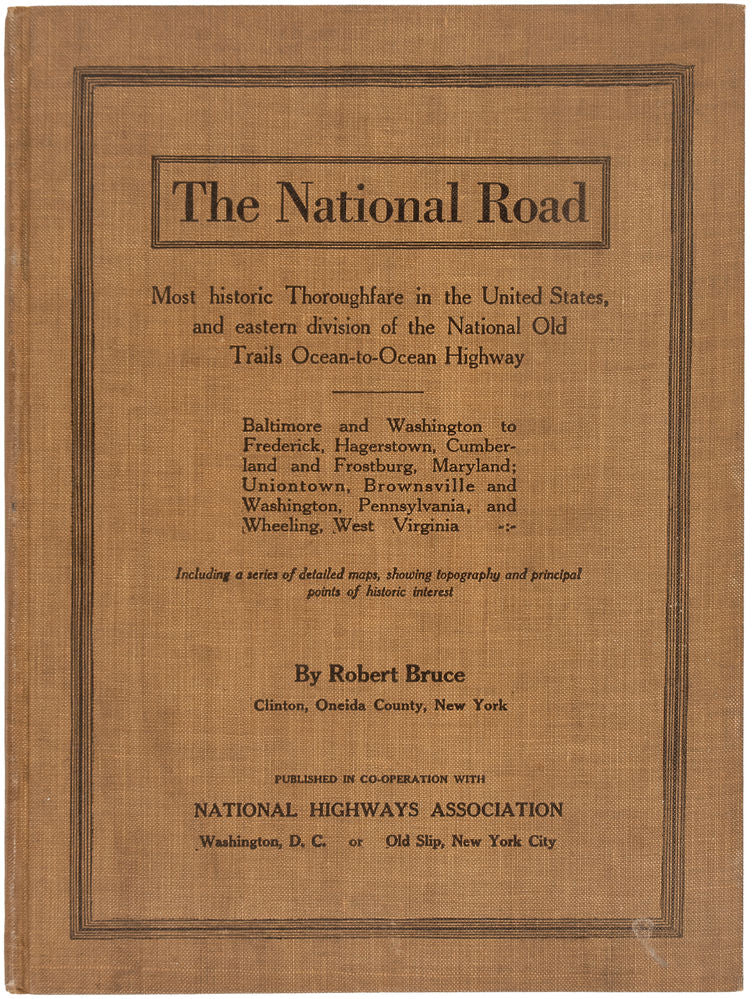 The National Road. Most historic thoroughfare in the United States, and …