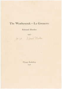 The Weathercock - La Girouette