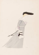 Load image into Gallery viewer, Portrait of Lady wearing hat