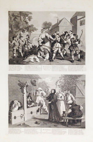 Illustrations for Samuel Butler's 'Hudibras'. A Complete Set of Twelve Original