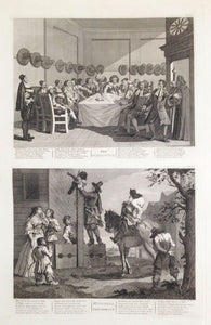 Illustrations for Samuel Butler's 'Hudibras'. A Complete Set of Twelve Original