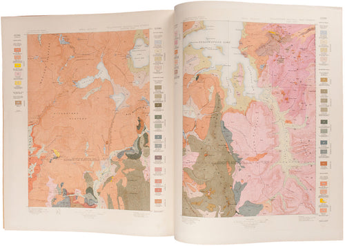 Geologic Atlas of the United States. Yellowstone National Park, Folio Wyoming