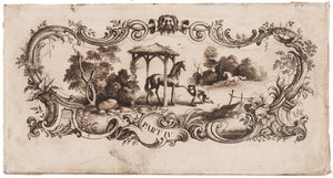 Engravings by Rex Whistler for Jonathan Swift's Gulliver's Travels.  Printed from