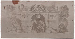Engravings by Rex Whistler for Jonathan Swift's Gulliver's Travels.  Printed from