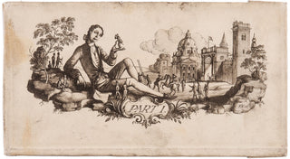Engravings by Rex Whistler for Jonathan Swift's Gulliver's Travels.  Printed from