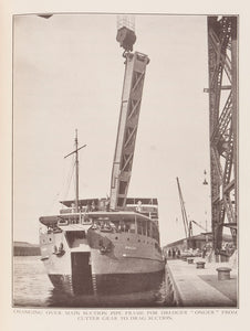 The Port of Basrah. Basrah Iraq. Published under the Authority of