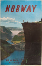 Load image into Gallery viewer, Norway, enjoy your trip, go by ship, Norwegian America Line