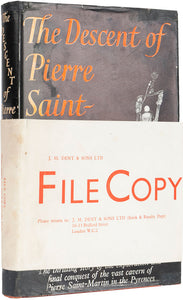 The Descent of Pierre Saint-Martin … Translated by John Warrington