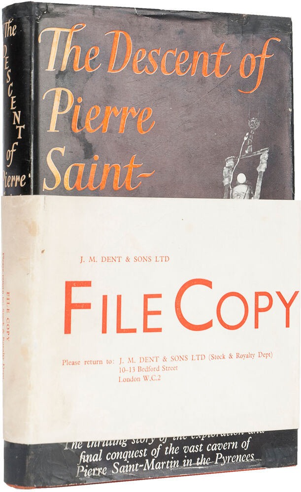 The Descent of Pierre Saint-Martin … Translated by John Warrington