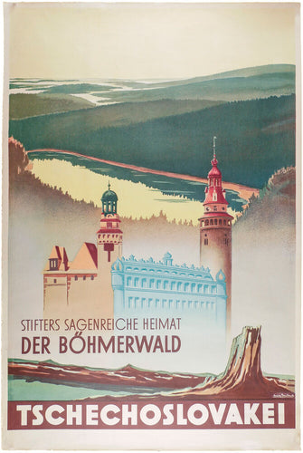 Tschechoslowakei, Böhmerwald - Bohemian Forest