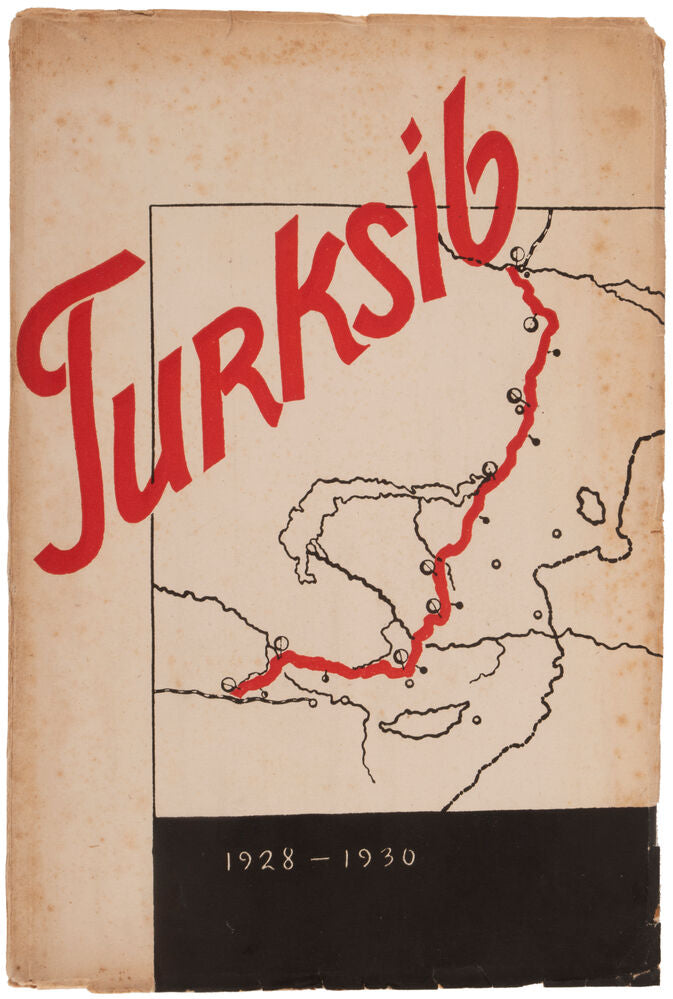 TURKSIB. Mise en exploitation de la ligne Turkestan-Sibérie