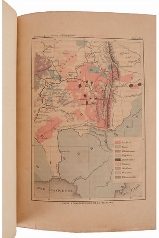 Etudes ethnographiques sur les Bachkirs population du versant oriental de l'Oural