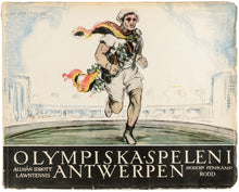Load image into Gallery viewer, De Olympiska Spelen i Antwerpen 1920 … III Allmän Idrott - Lawntennis. Modern …