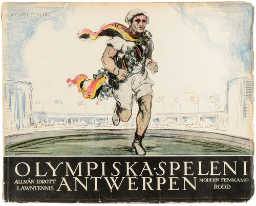 De Olympiska Spelen i Antwerpen 1920 … III Allmän Idrott - Lawntennis. Modern …