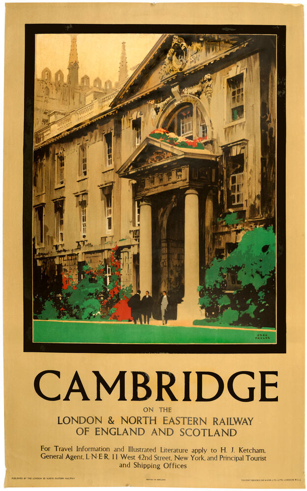 Cambridge on the London & North Eastern railway of England and Scotland