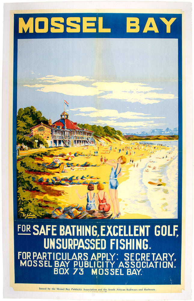 Mossell Bay, for safe bathing, excellent golf, unsurpassed fishing