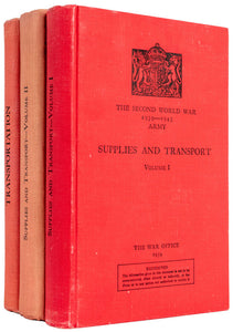 Supplies and Transport. [2 volumes; together with]: MICKLEM, Brigadier R. Transportation