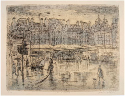 Rain at Victoria