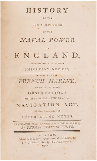 History of the Rise and Progress of the Naval Power of …