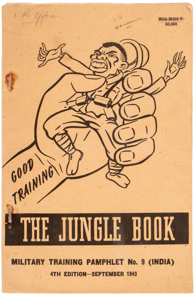 The Jungle Book. Military Training Pamphlet No 9 (India). 4th Edition …