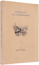 Load image into Gallery viewer, Footnote to a Friendship; a memoir of Truman Capote and others