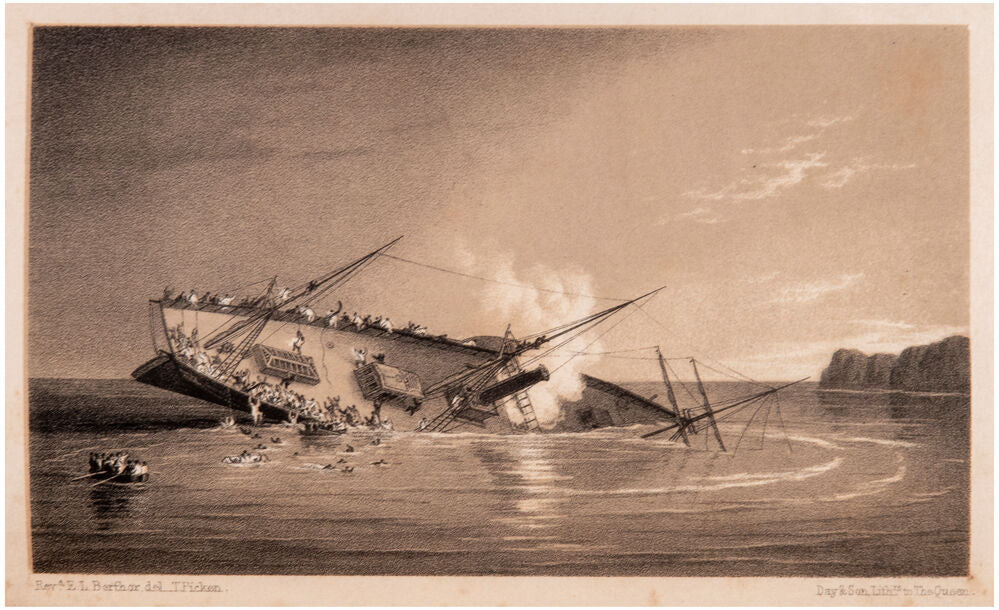CLARKE, J, Reverend. The Wreck of the Orion … Second Edition. – Sotherans