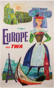 Europe, fly TWA