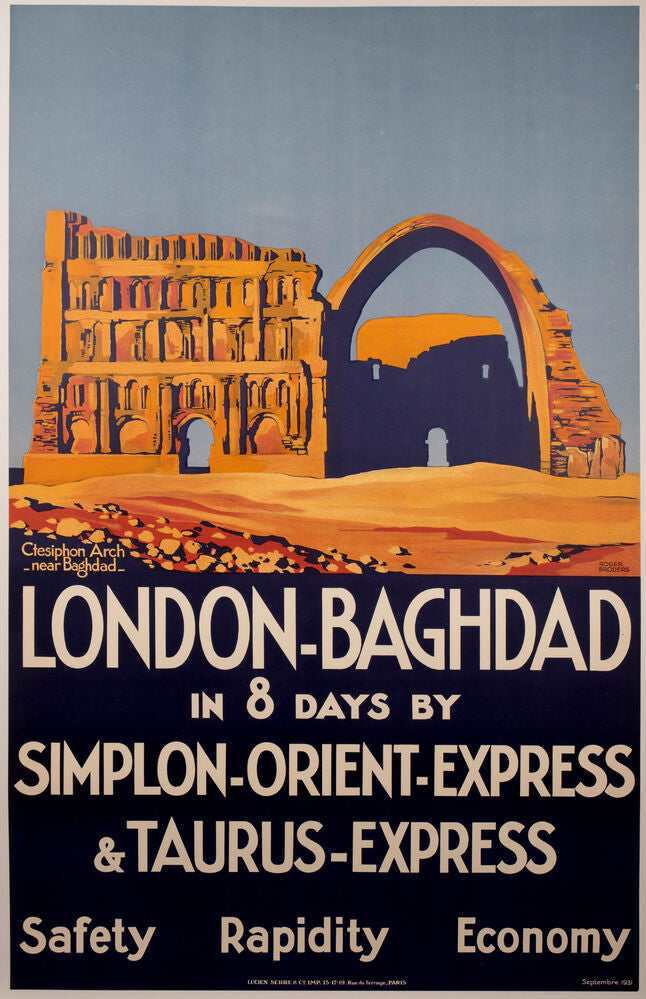 London-Baghdad in 8 days by Simplon-Orient-Express