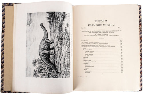 Osteology of Apatosaurus, with special reference to specimens in the Carnegie …