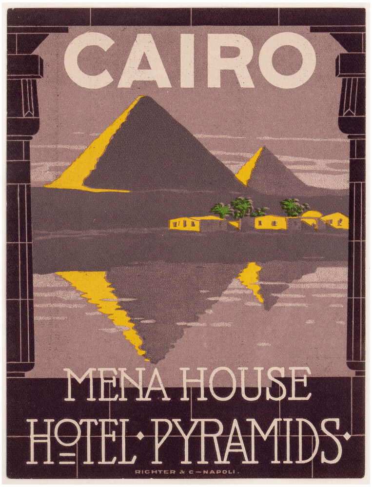Cairo, Mena House Hotel, Pyramids