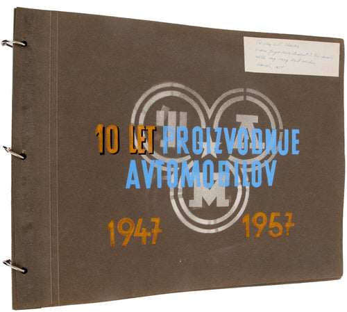 10 Let Proizvosnje Avtomobilov 1947-1957